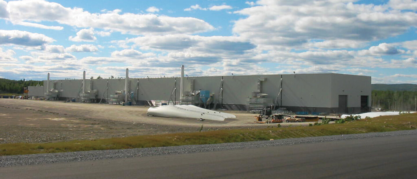 LM Glasfiber Wind Turbine Blade Plant